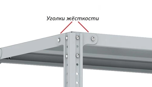 Стеллаж металлический Титан МС-750 2200x700x600/8